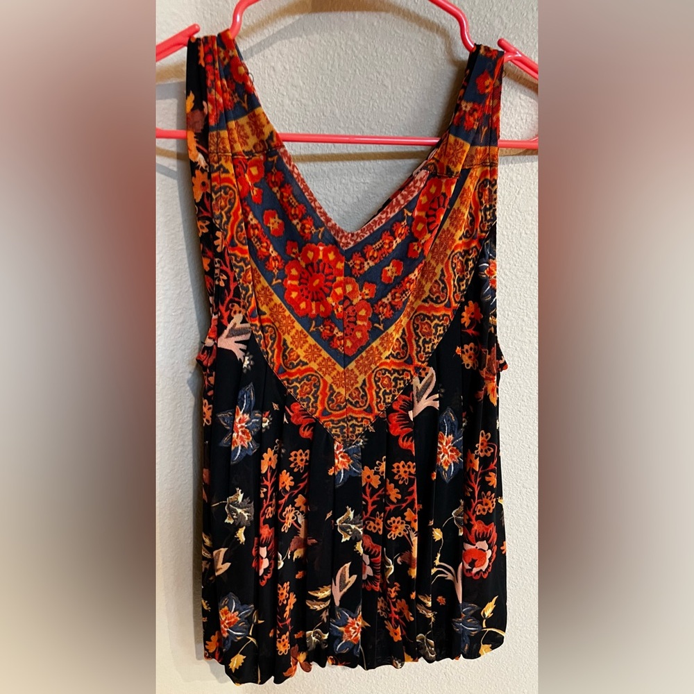 Free People Exotic Tank Size XS